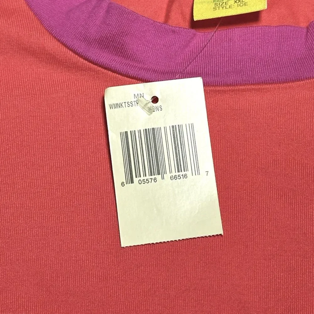 NEW GUESS Jeans USA Sean Wotherspoon Farmers Market Colorblock T-Shirt 2XL NWT - Picture 6 of 10